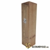 Bygelplatta Blank krom