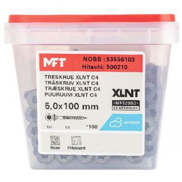 MTF Träskruv XLNT 5,0x100mm