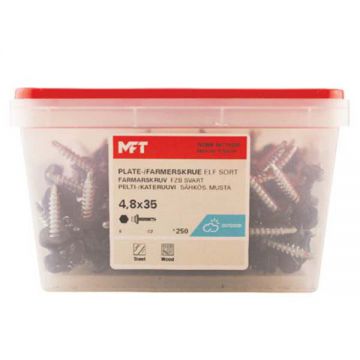 Farmarskruv MFT 6-kant 4,8x35mm